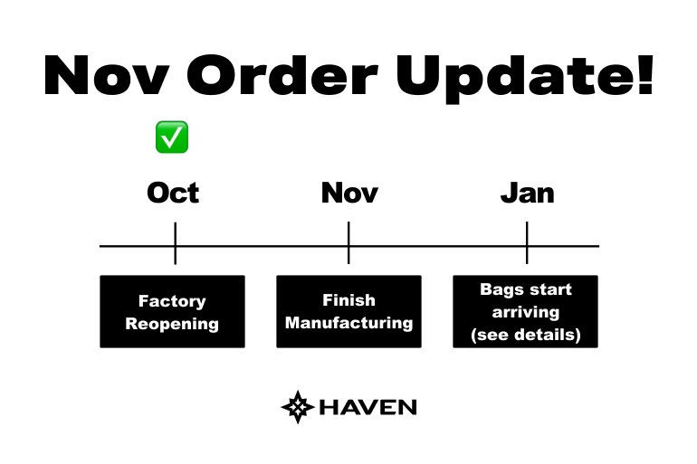 Nov 27 Order Update!