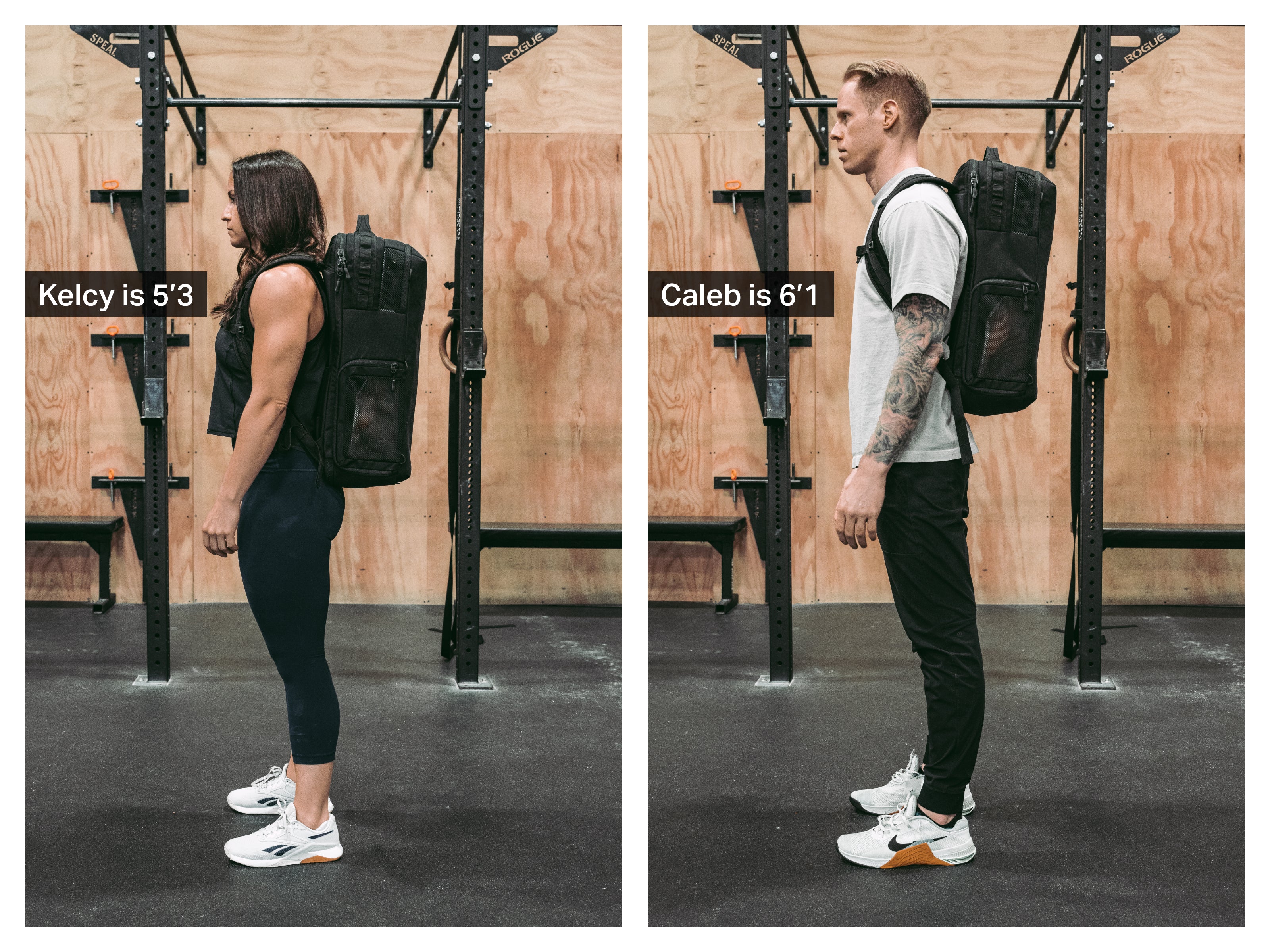 Haven X CrossFit The Large Backpack Organized Gym Bag