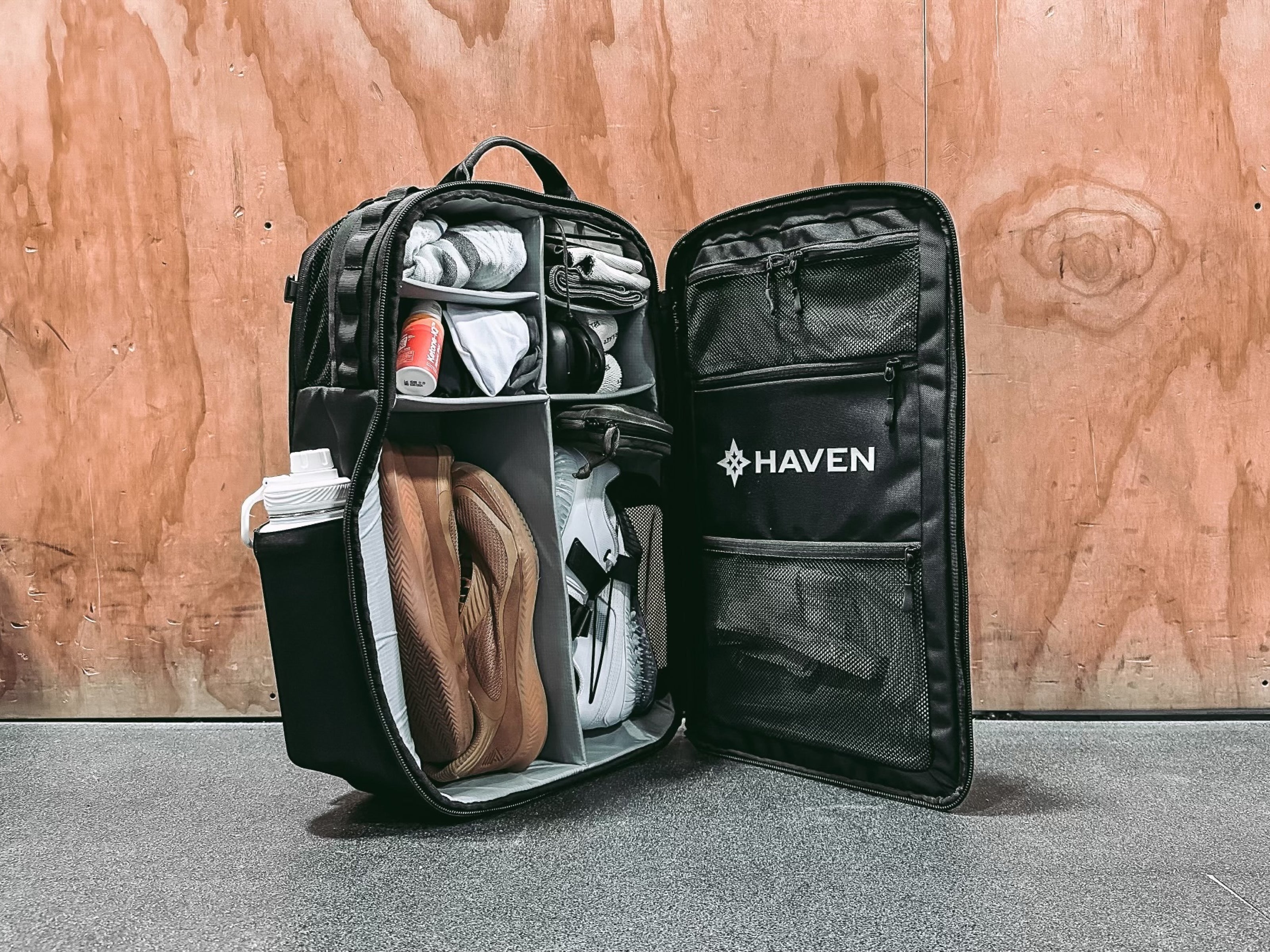 Haven X CrossFit | The Large Backpack - Organized Gym Bag