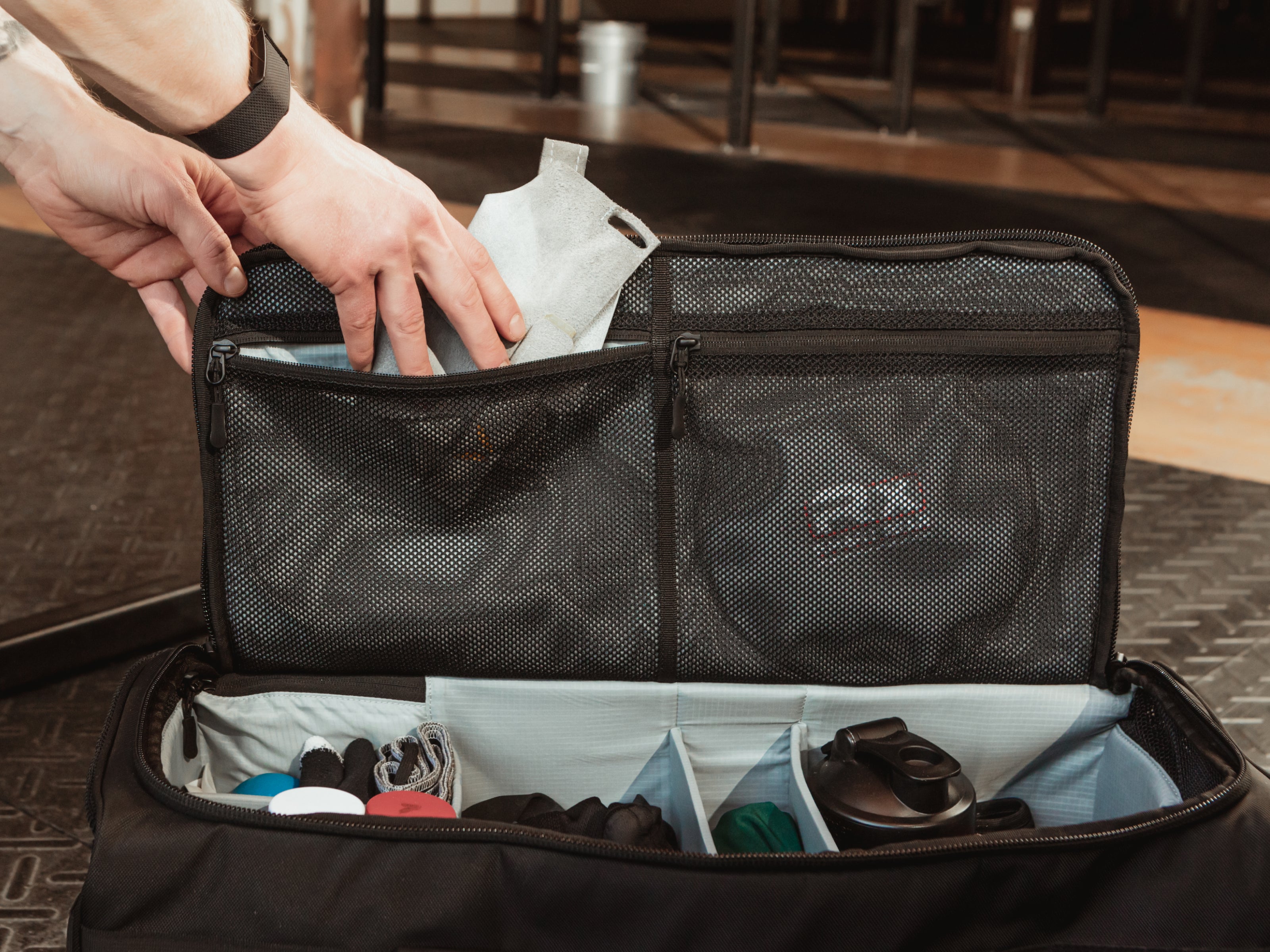 The Large Duffel - Organized Gym Bag | Haven Athletic