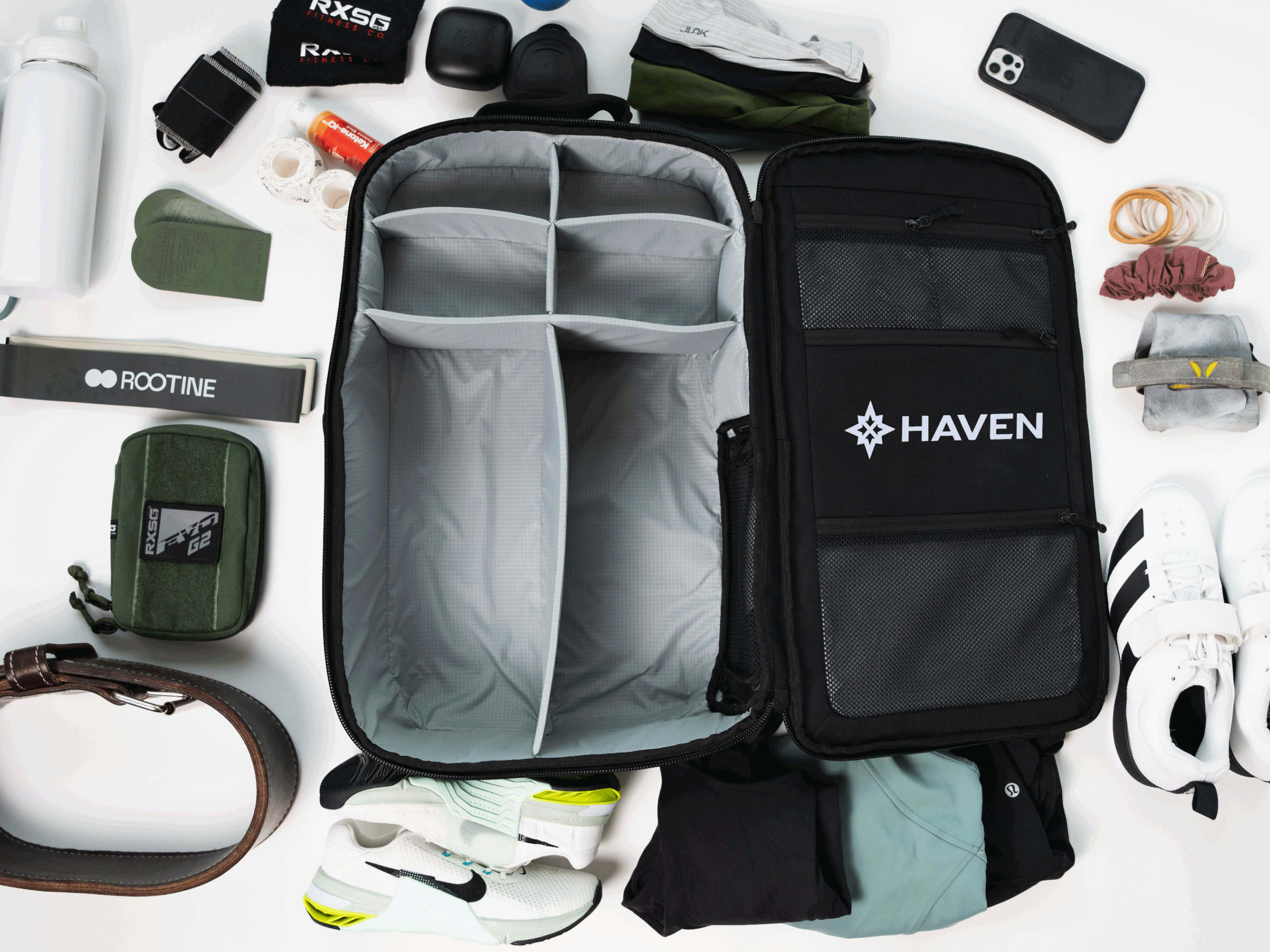 The Small Backpack - Organized Gym Bag | Haven Athletic